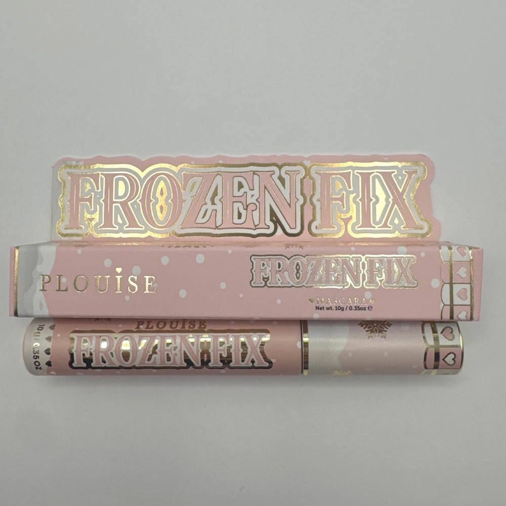 P Louise Frozen Fix Curling Mascara Black 10g New in Box Pink Winter Edition NEW